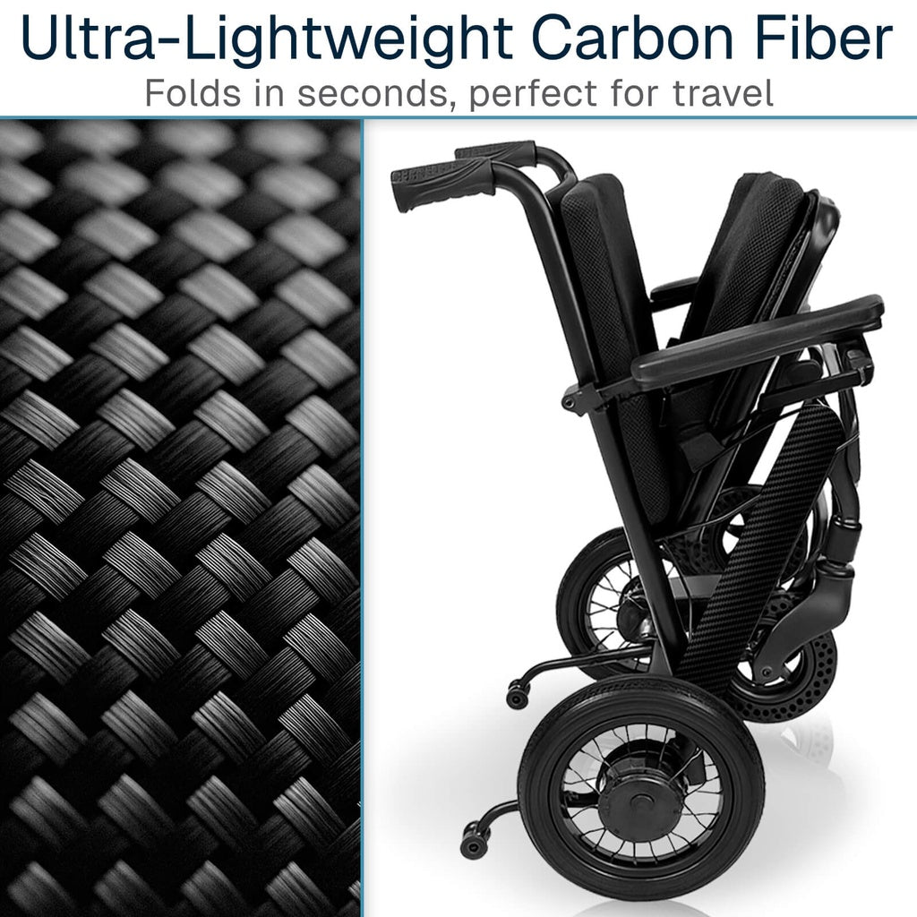 Carbon Crossover Power Wheelchair