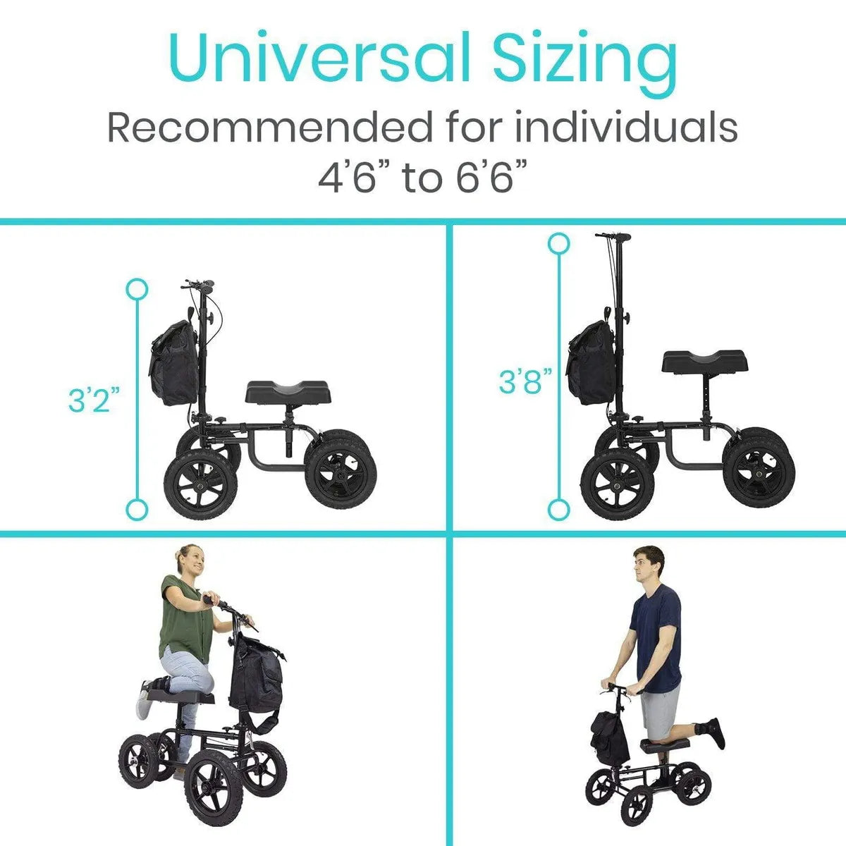 Vive All Terrain Knee Walker, image 2