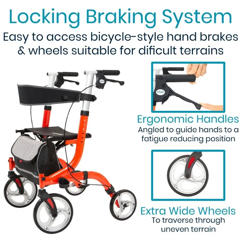 Vive Everglide Rollator (Model S), image 2