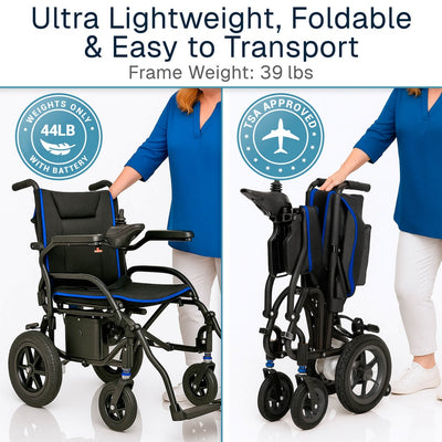 Air Frame Aluminum Power Wheelchair