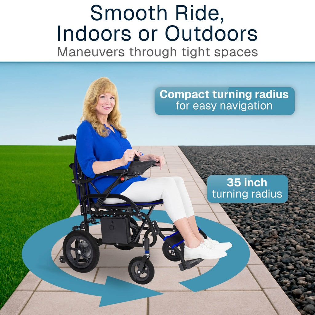 Air Frame Aluminum Power Wheelchair