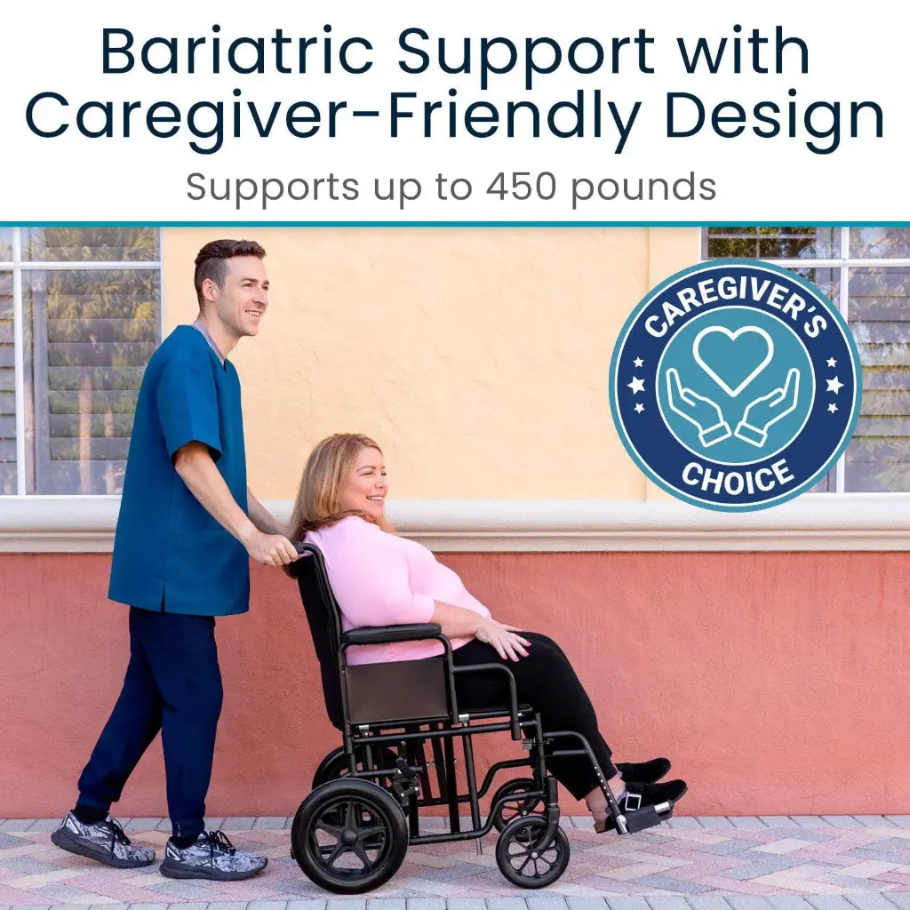 Bariatric Transport Wheelchair