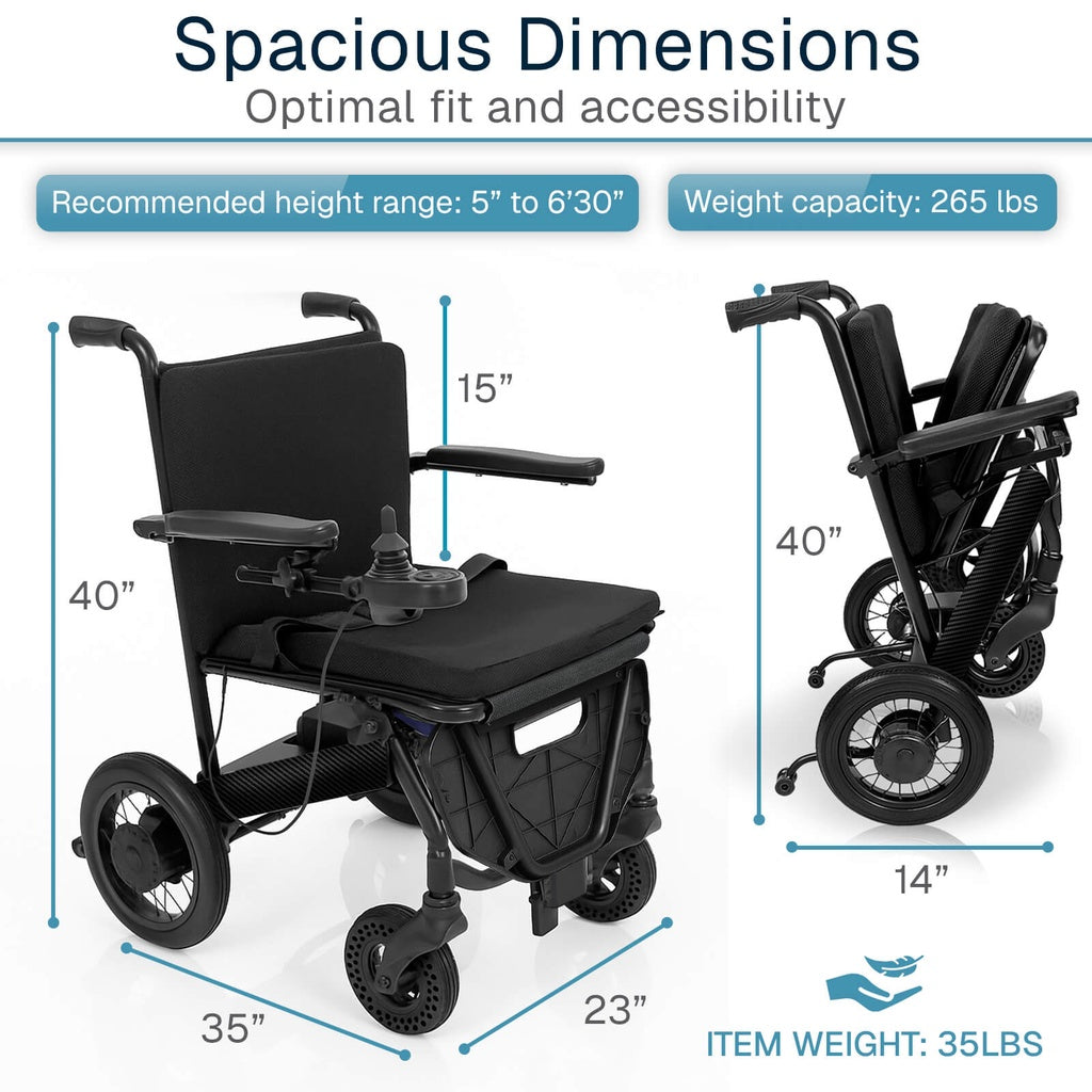 Carbon Crossover Power Wheelchair