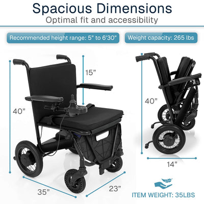 Carbon Crossover Power Wheelchair