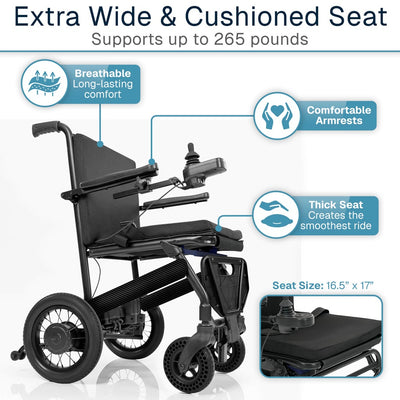 Carbon Crossover Power Wheelchair