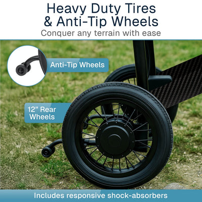Carbon Crossover Power Wheelchair