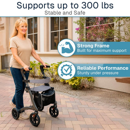 Vive CarbonGlide Rollator, image 5