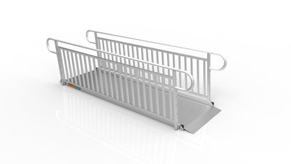 EZ-ACCESS GATEWAY 3G Solid Surface Portable Ramp, 10 ft / Vertical Picket / Non-Coated