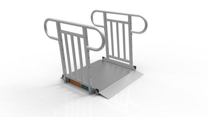 EZ-ACCESS GATEWAY 3G Solid Surface Portable Ramp, 3 ft / Vertical Picket / Non-Coated