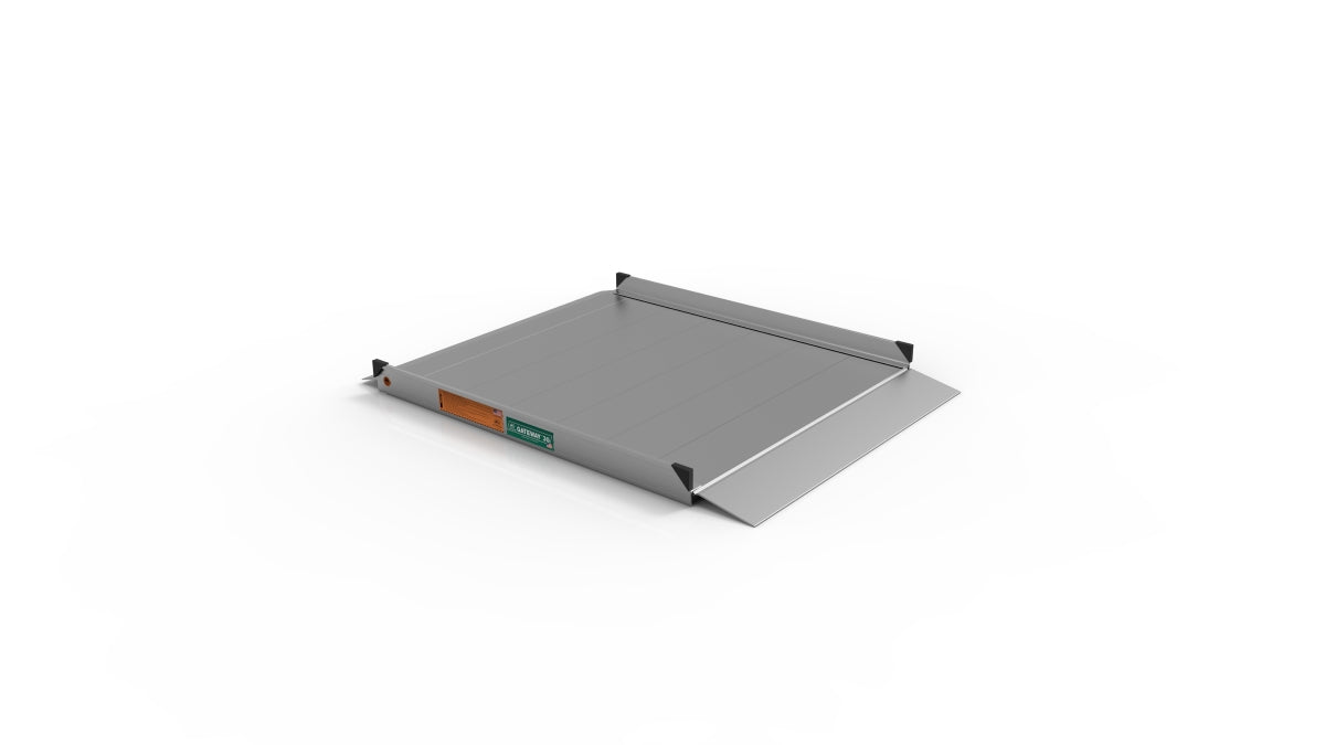 EZ-ACCESS GATEWAY 3G Solid Surface Portable Ramp, 4 ft / No Handrails / Non-Coated