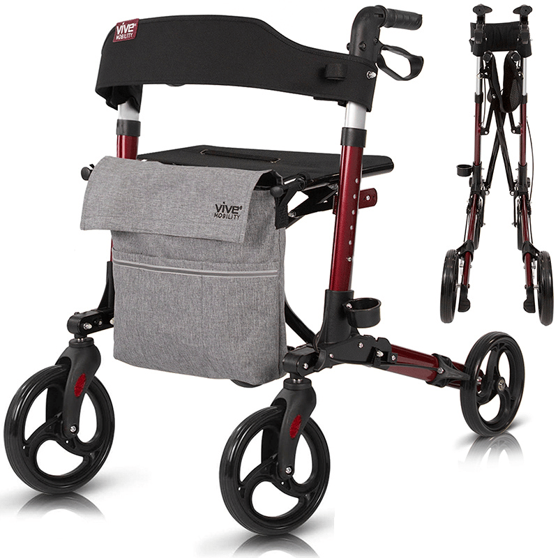Vive SunStride Rollator Walker, image 5