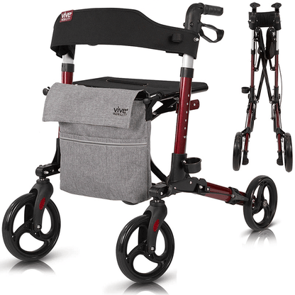 Vive SunStride Rollator Walker, image 5