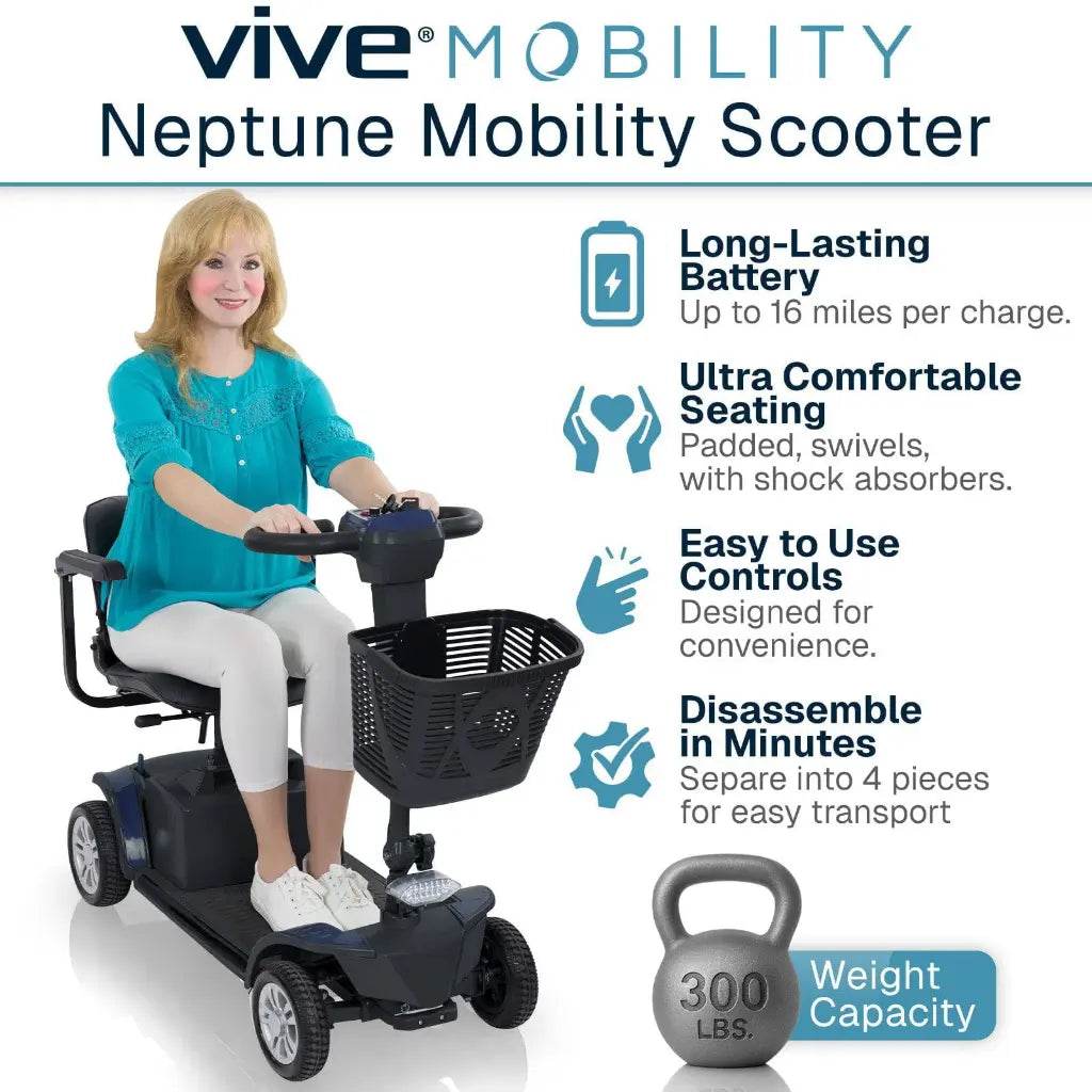 Vive Neptune Mobility Scooter, image 5