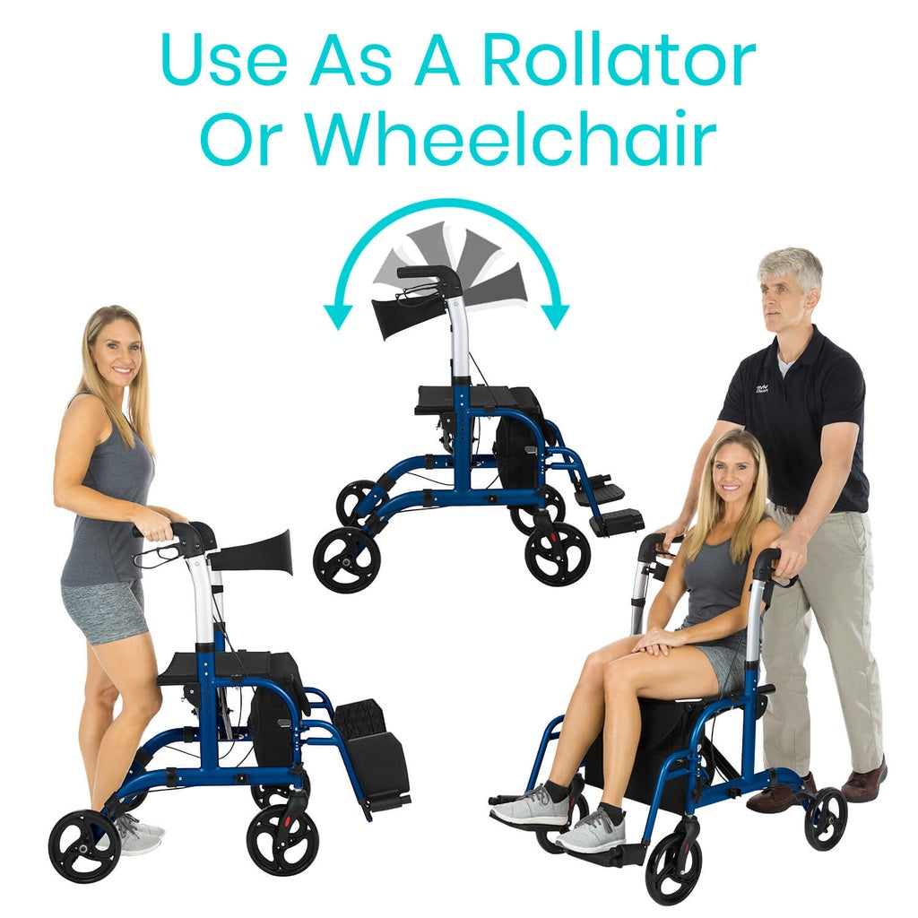 Vive Wheelchair Rollator, image 8