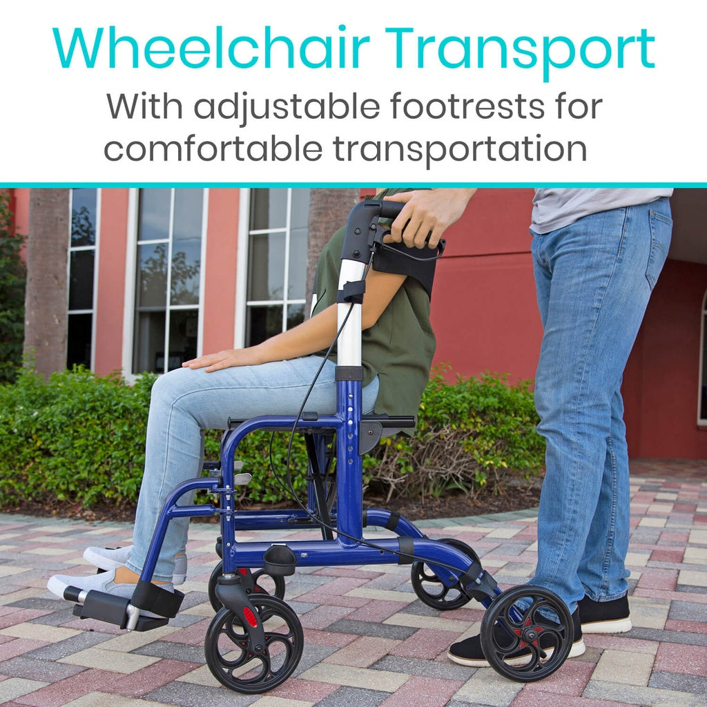Vive Wheelchair Rollator, image 2