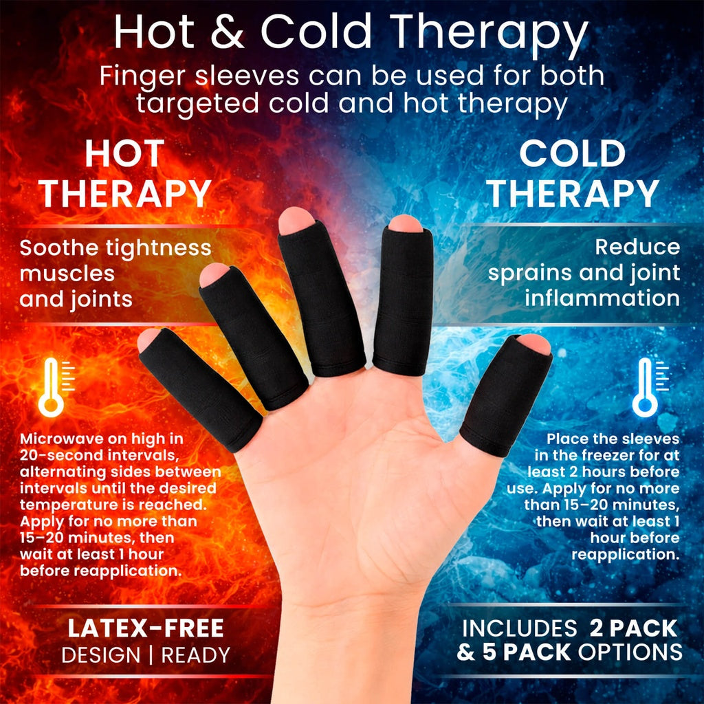 Hot and Cold Finger Sleeves