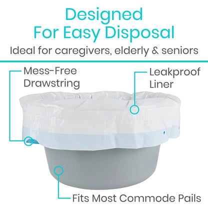 Commode Liners (No Pads)