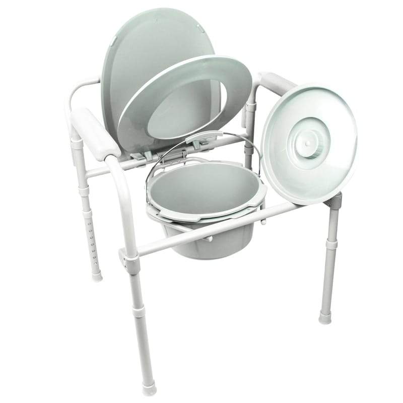 Folding Commode, 3 Pack