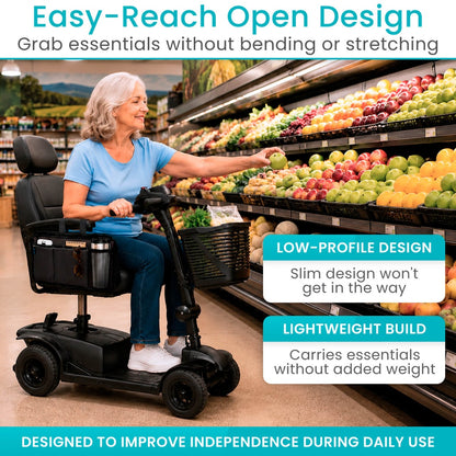 Mobility Side Bag Open