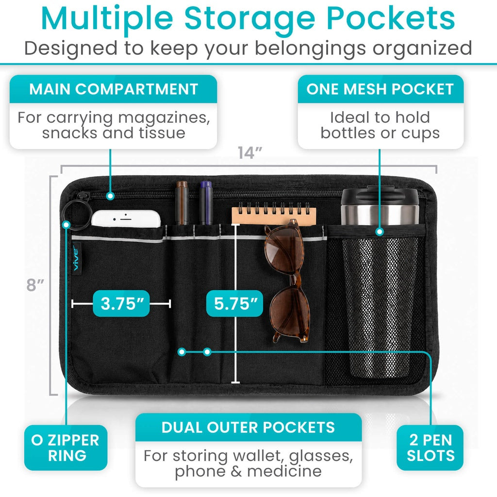 Mobility Side Bag Open