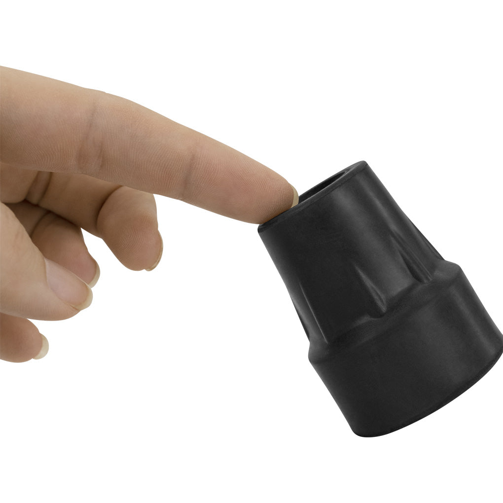 Replacement Cane Tip, Black (2 Pack)
