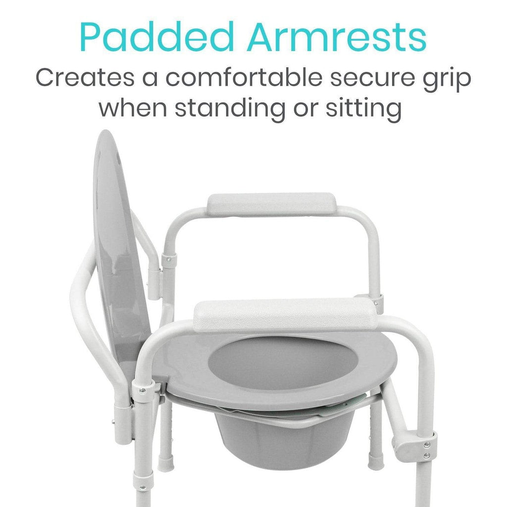 Folding Commode, 3 Pack