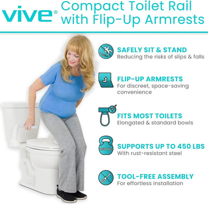 Rise Up Toilet Rail