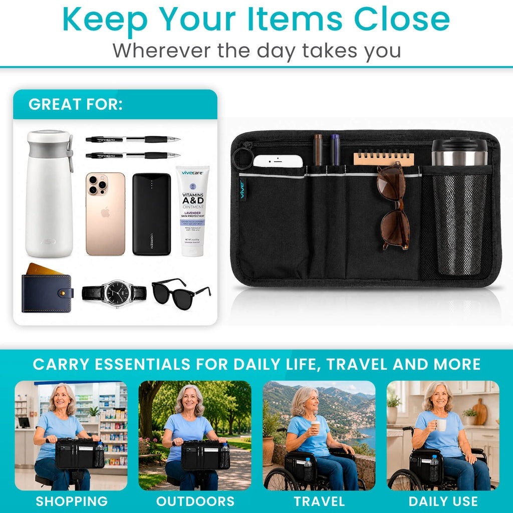 Mobility Side Bag Open