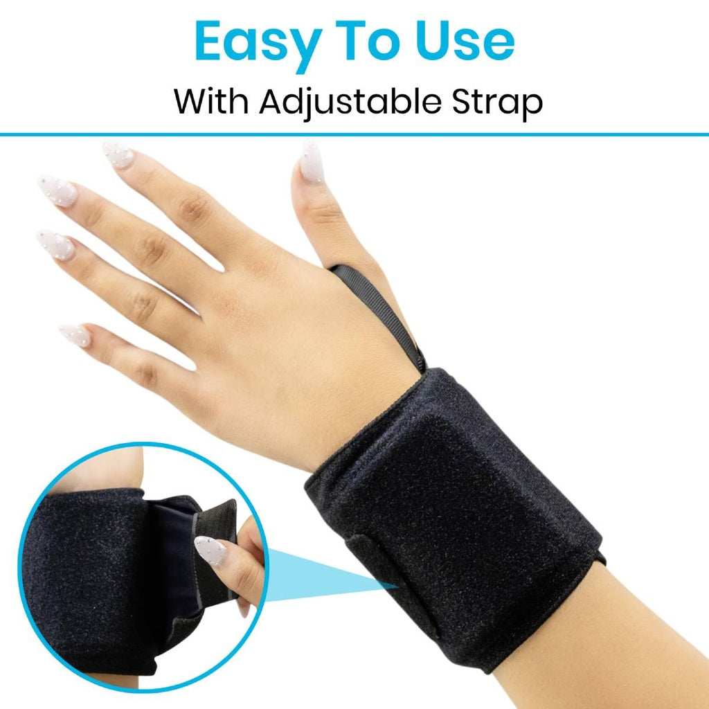 Hot and Cold Wrist Wraps, 2 Pack