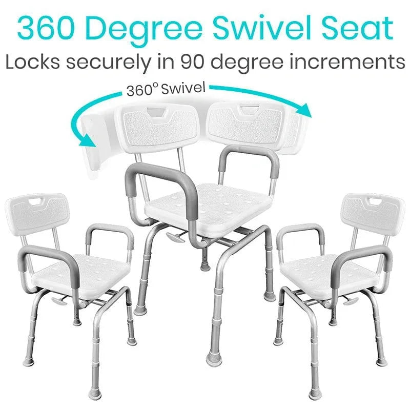 Vive Swivel Shower Chair, image 2