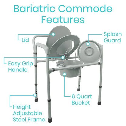 Vive Bariatric Commode, image 2