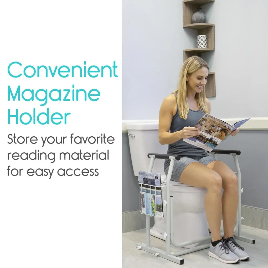 Vive Stand Alone Toilet Rail, image 4