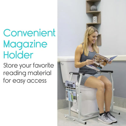 Vive Stand Alone Toilet Rail, image 4